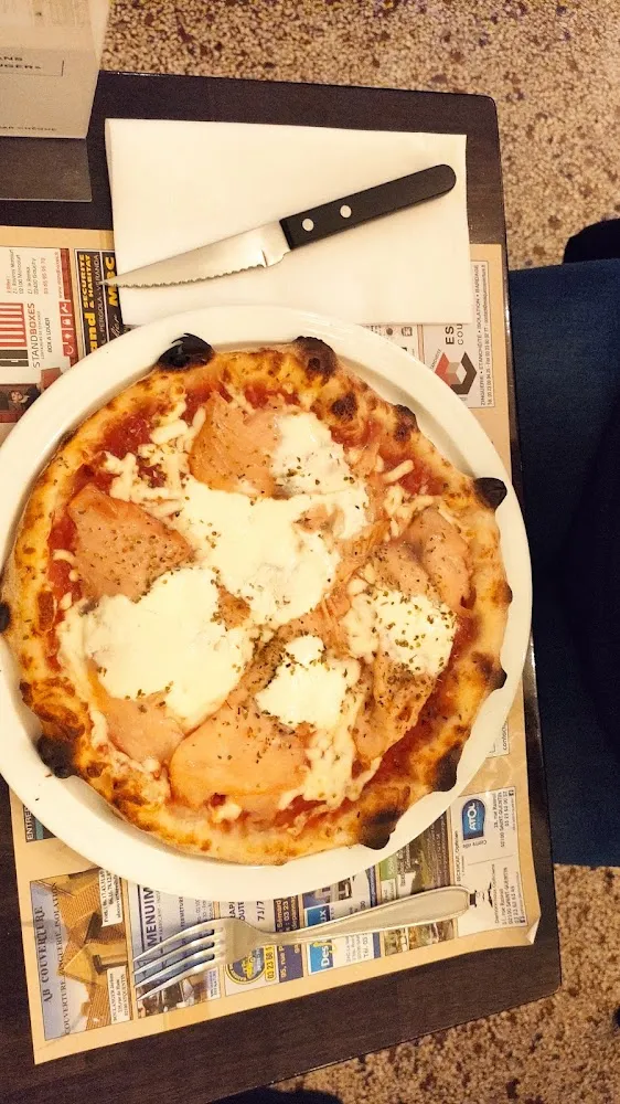 Pizza Saumon